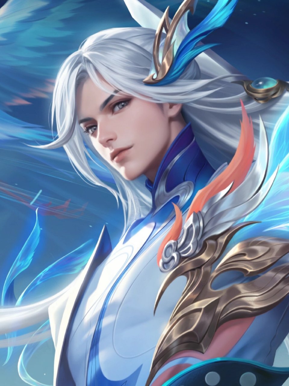 王者荣耀 李白星传说 玉鸾吟 高清海报 白哥的脸从来没输过