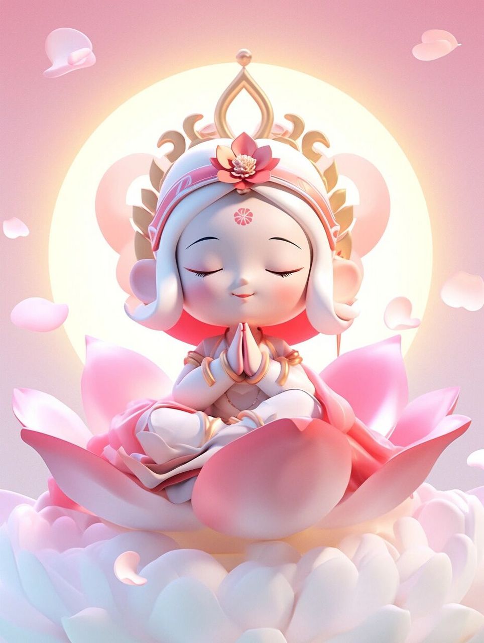 niji丨年轻人主打一个求神拜佛 头像分享 在上进和上班之间 选择了