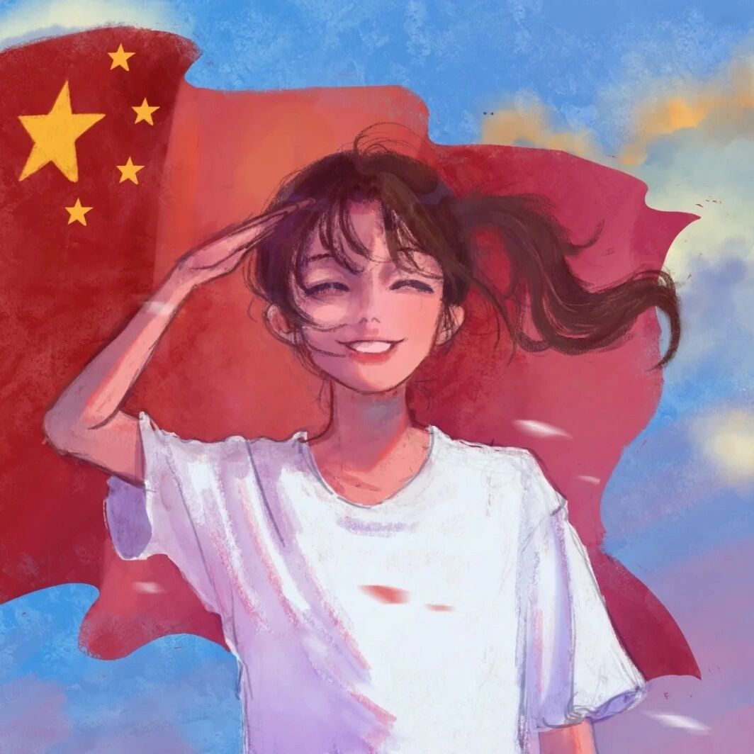 好看的敬礼动漫图片