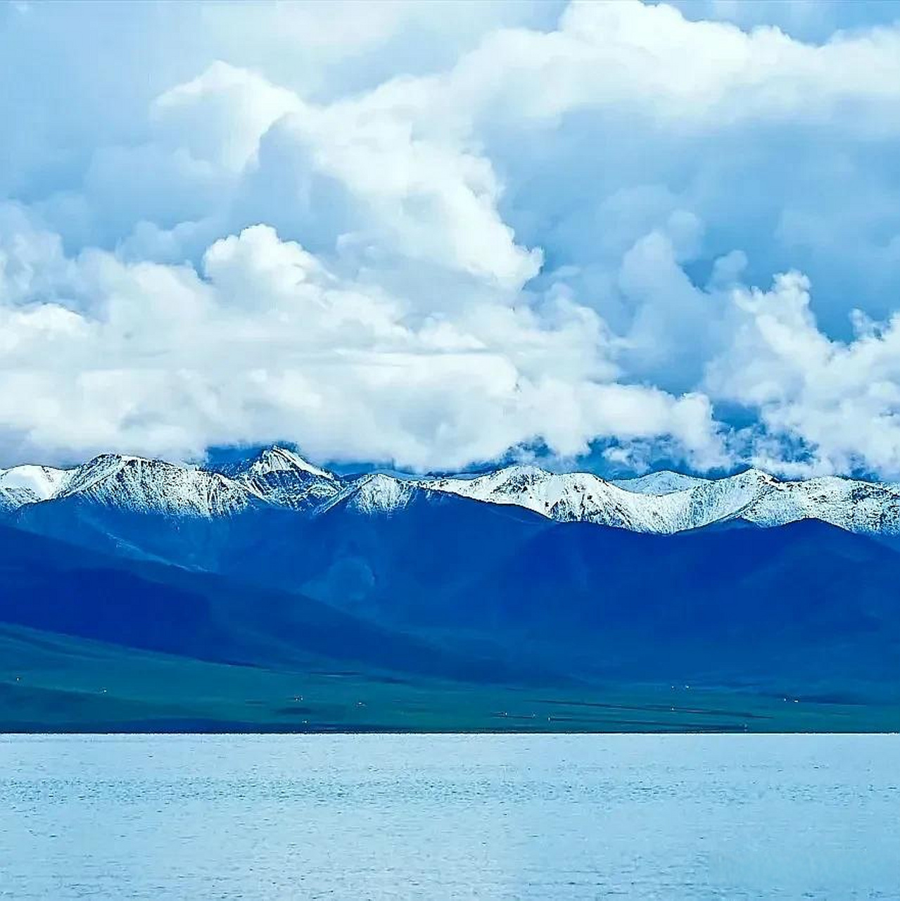 天空爱好者摄影碧海蓝天风景  天空如洗,蔚蓝如碧.