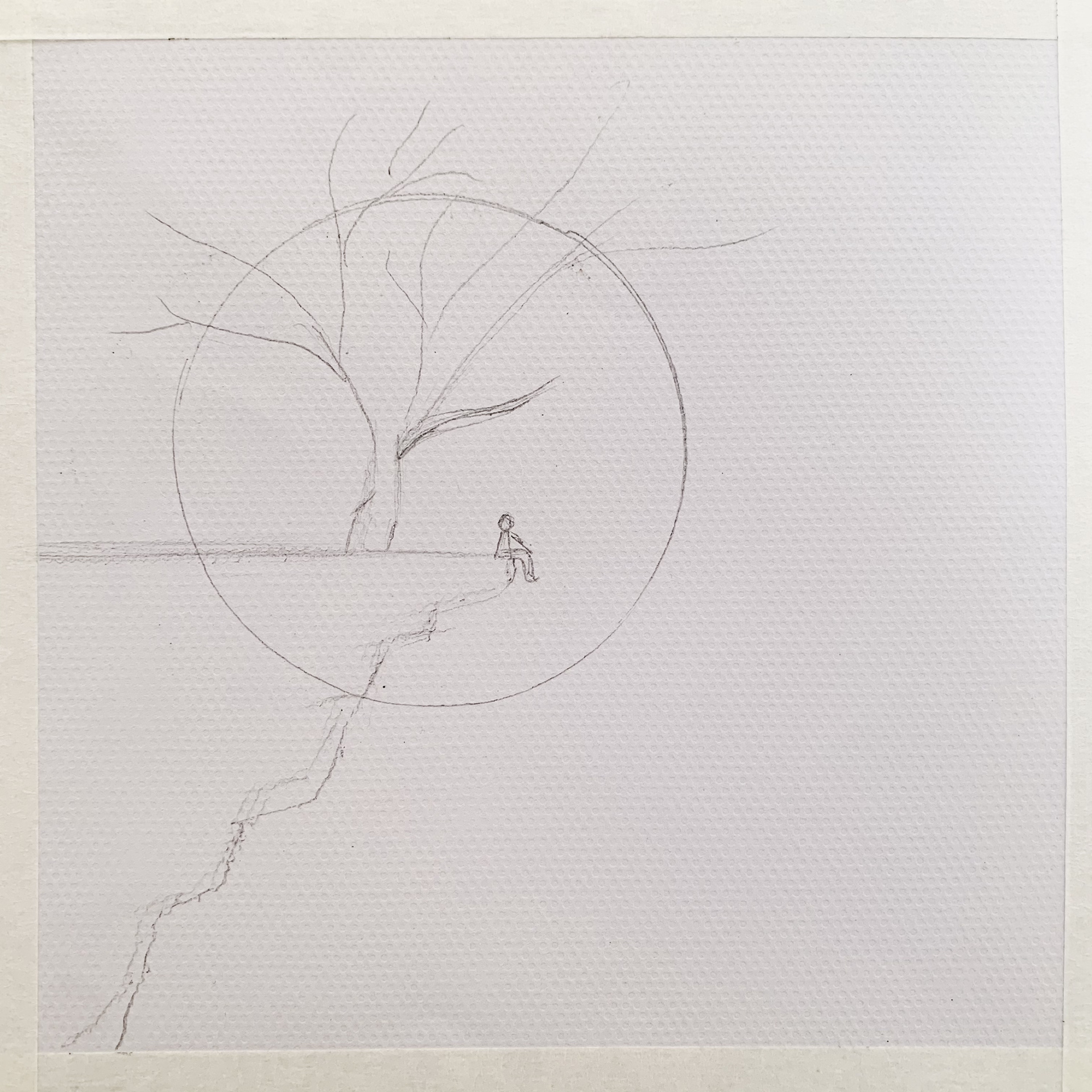 水粉画-星空