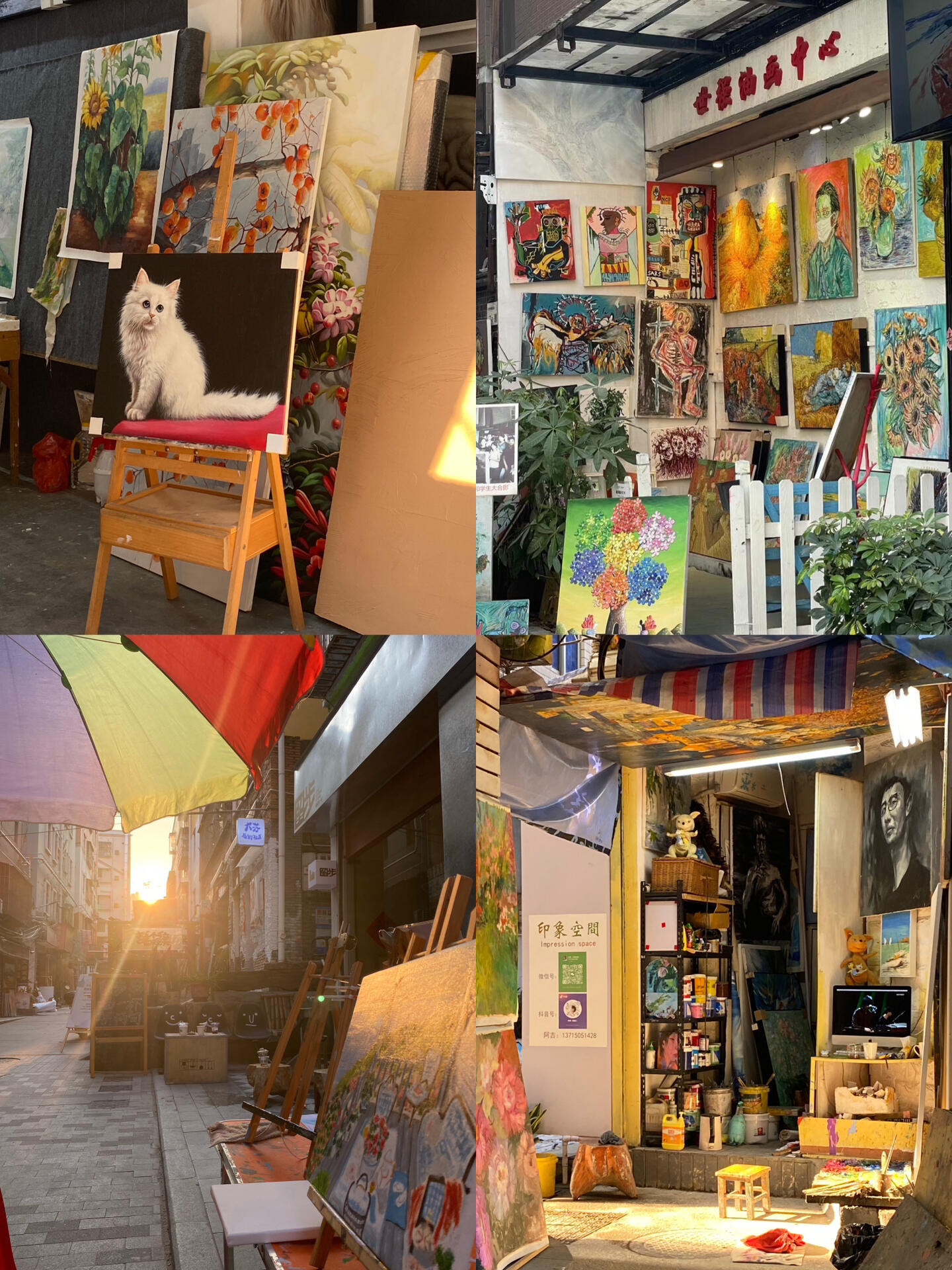 大芬油画村/大芬美术馆一日体验 喜欢在慢生活中寻找趣味079496