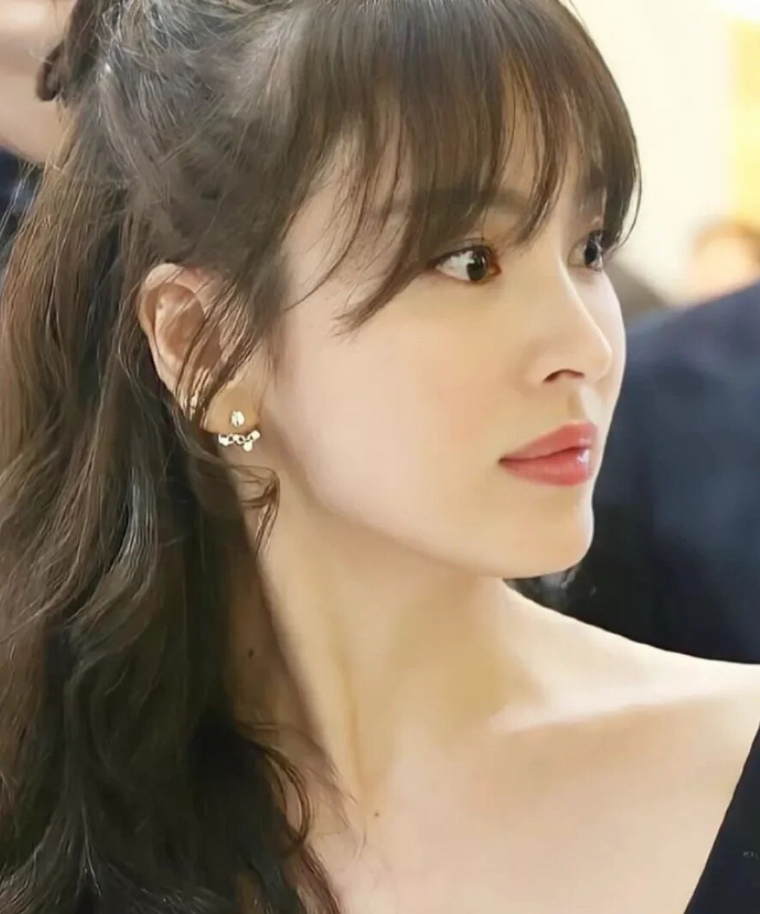 宋慧乔的超减龄发型 发型对了 直接年轻10岁 乔妹的不老容颜 搭配减龄