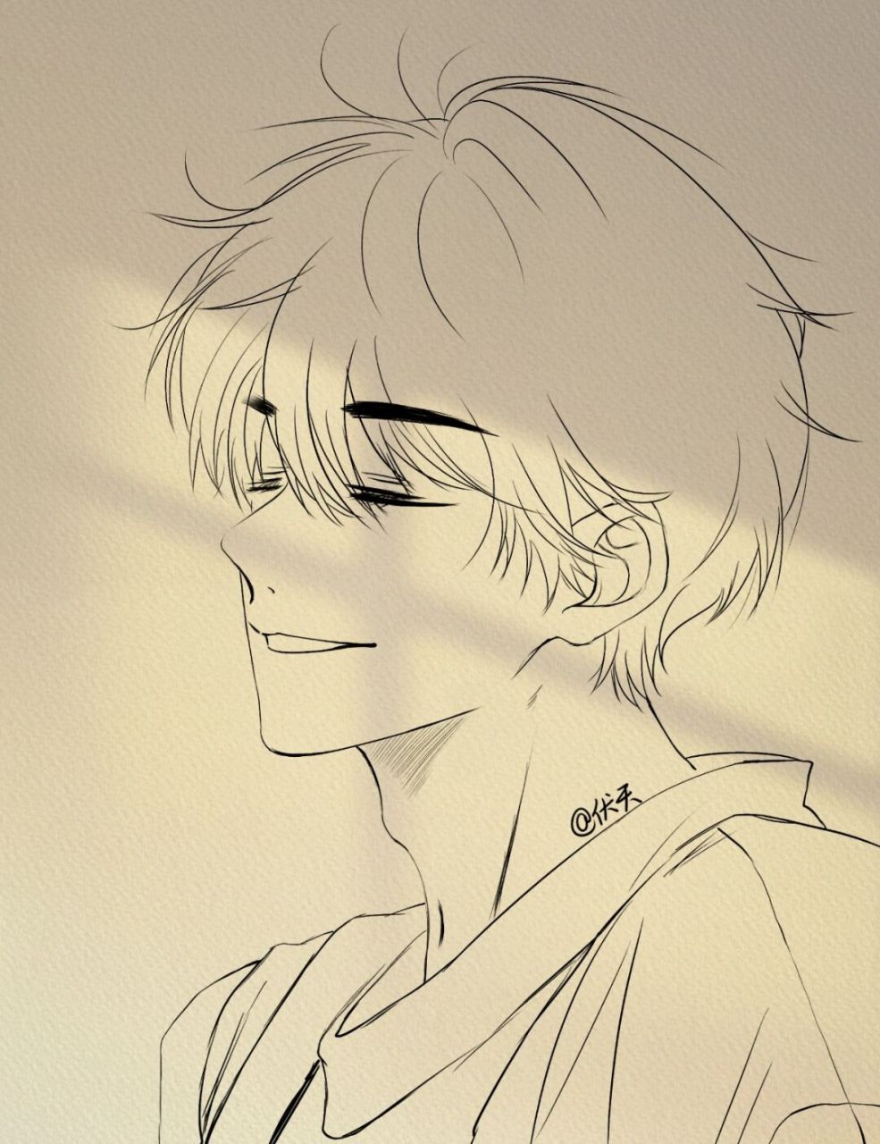 段嘉许简笔画‖(76) 想跟你过凯里的冬天,不是冬