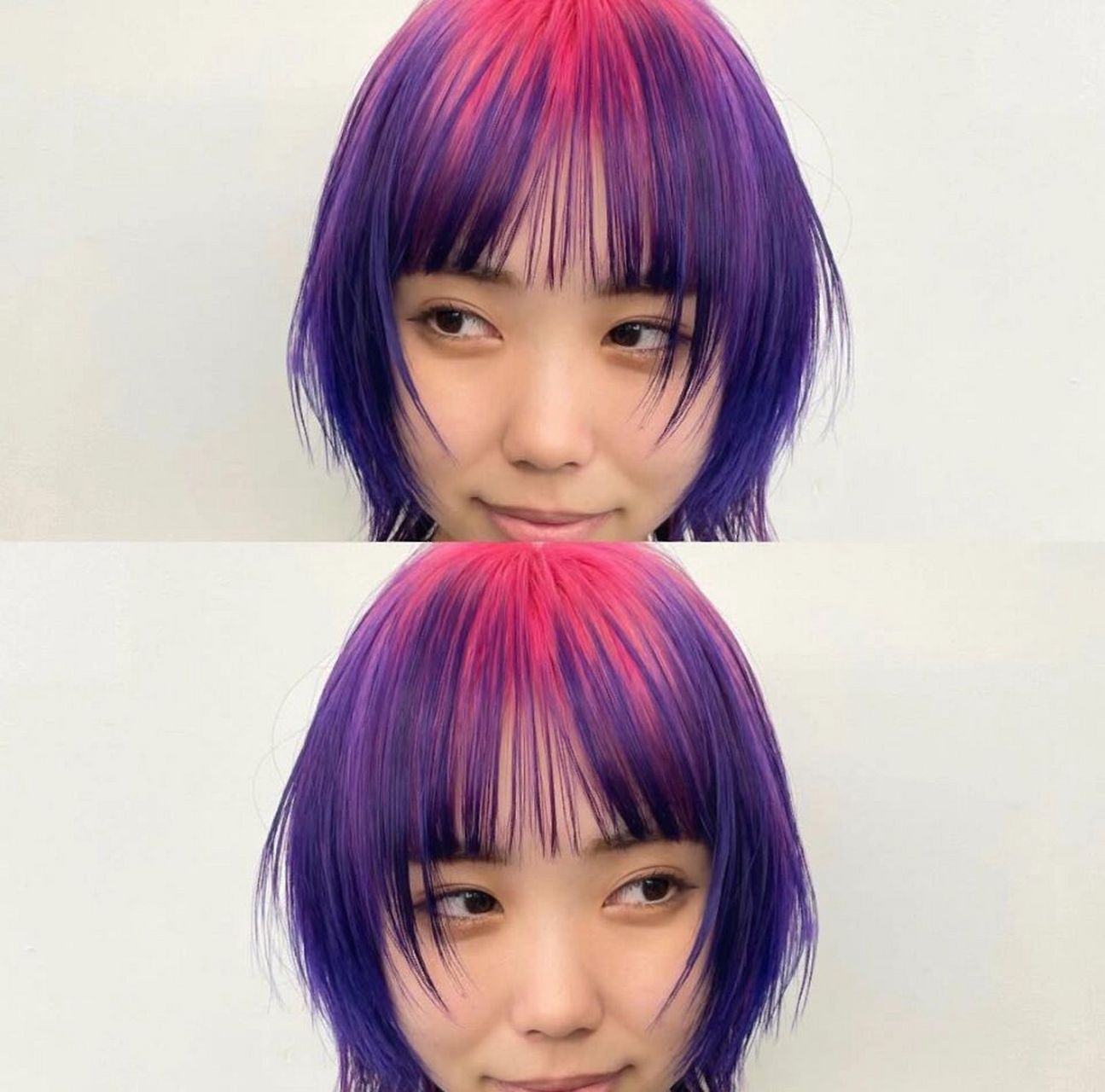 宝藏酷炫秋季短发发色78渐变挑染都超美貌99 发色欣赏98 时髦又