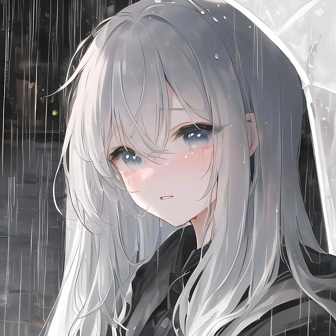 emo系女生头像 可接定制