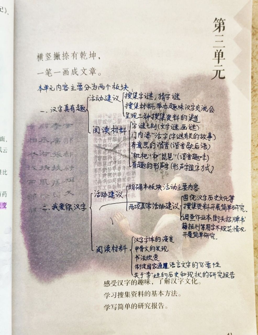 五年级下册语文汉字真有趣 五年级下册语文第三单元 汉字真有趣 课堂