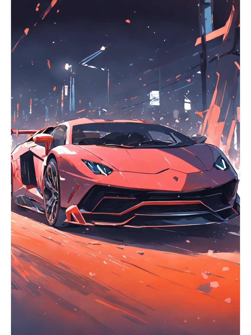 超酷的超级跑车高清手机风景壁纸 快来领取属于你自己的酷炫汽车头像