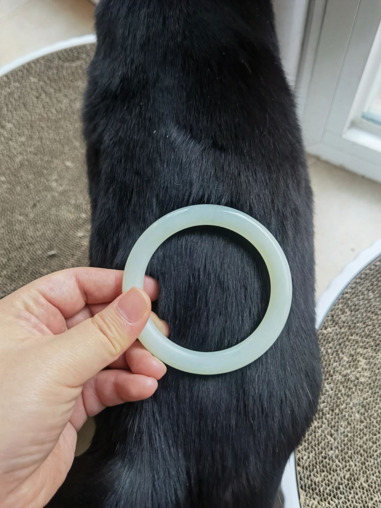 【岫玉跑水前后对比图】快来看看