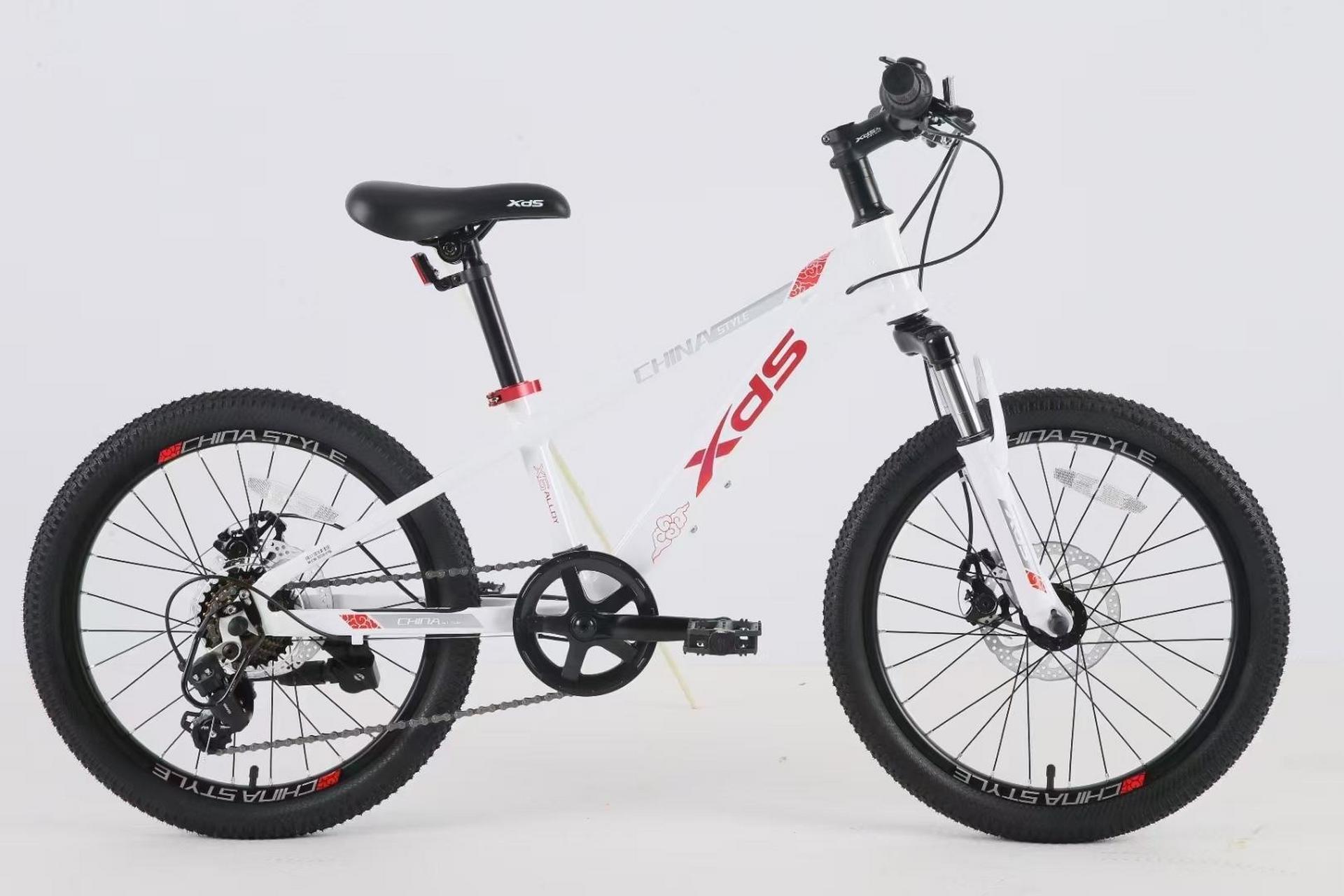 喜德盛品牌自行车"中国风",20寸新色系到货   x6轻量化铝合金车架,7