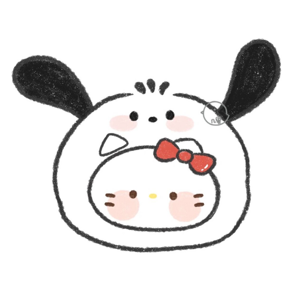 三丽欧# #帕恰狗# #寻找小红书绘画大神# #简笔画教程# #头像分享