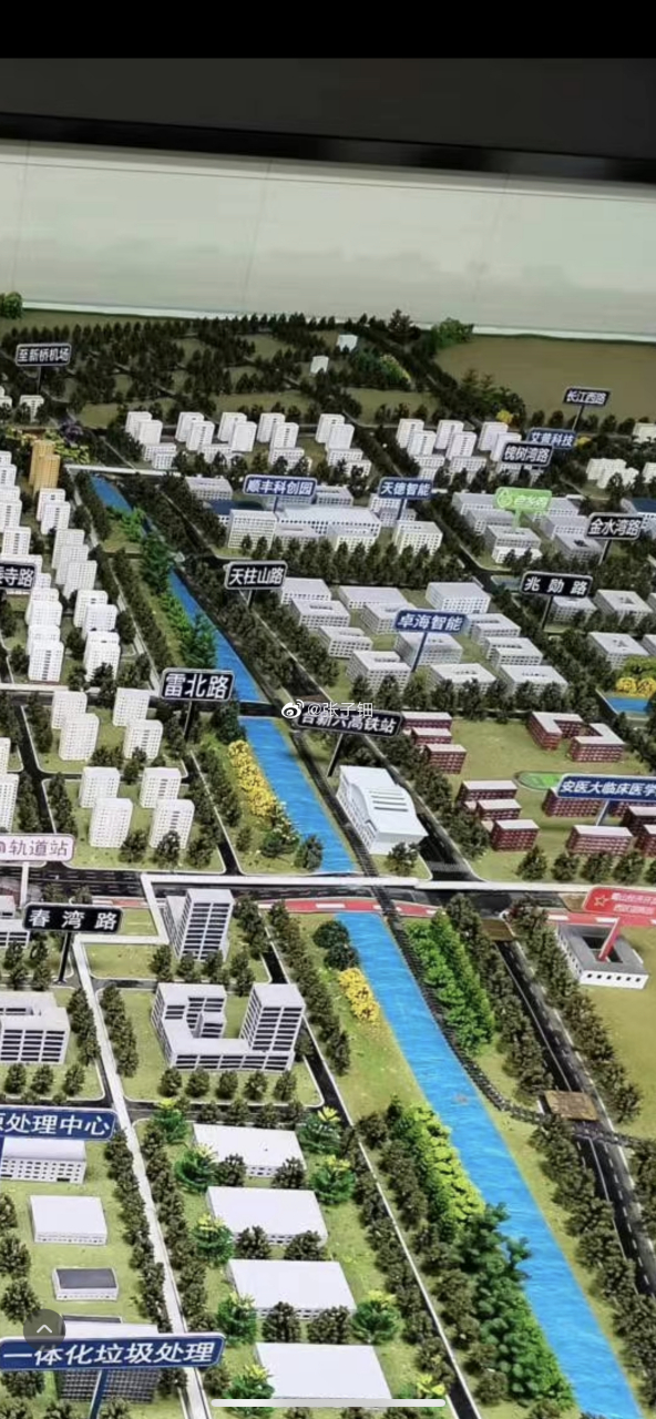 合新六城际铁路规划建设 如果在运河新城小庙设置站点:见图一位置 才
