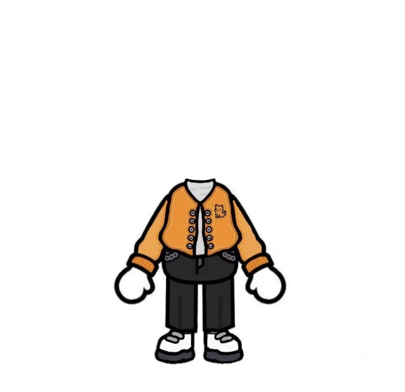 幼儿可爱抠图小人素材可打印幼儿园区域环创