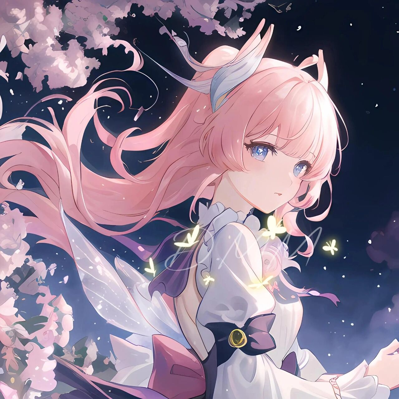 可爱头像 | 超级可爱的粉系动漫头像78心海