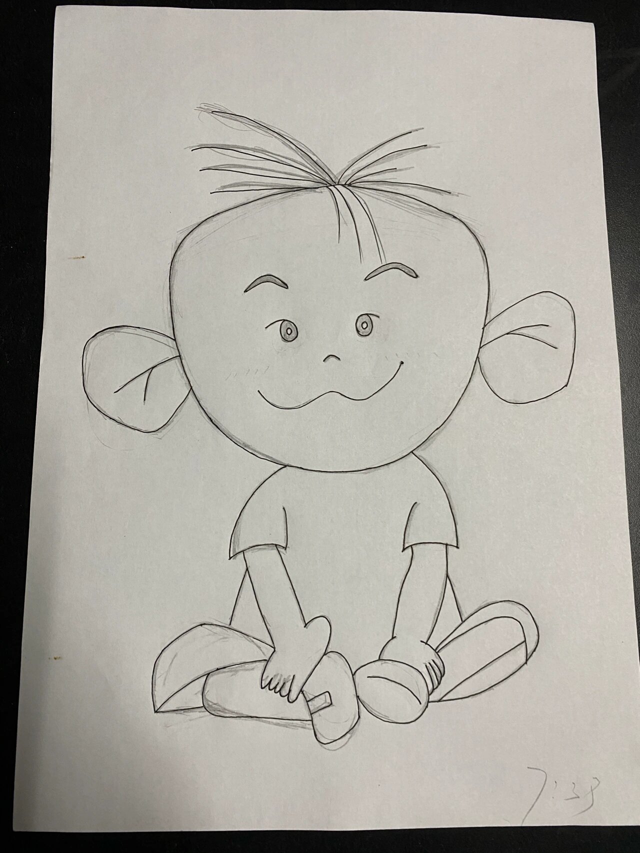 简笔画:三毛