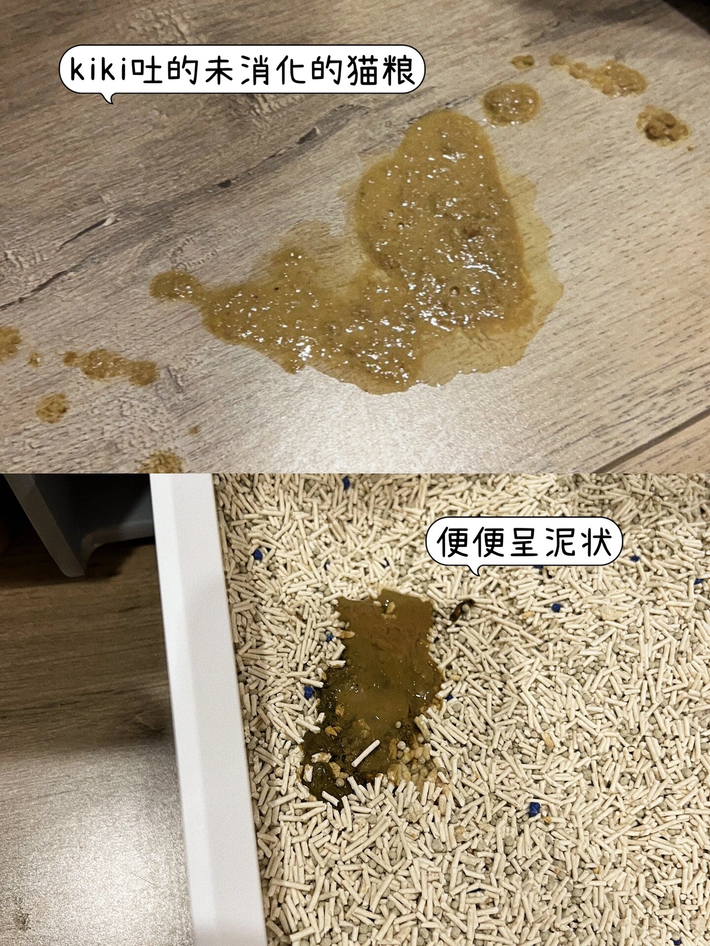 吐出来棕色粘液图片