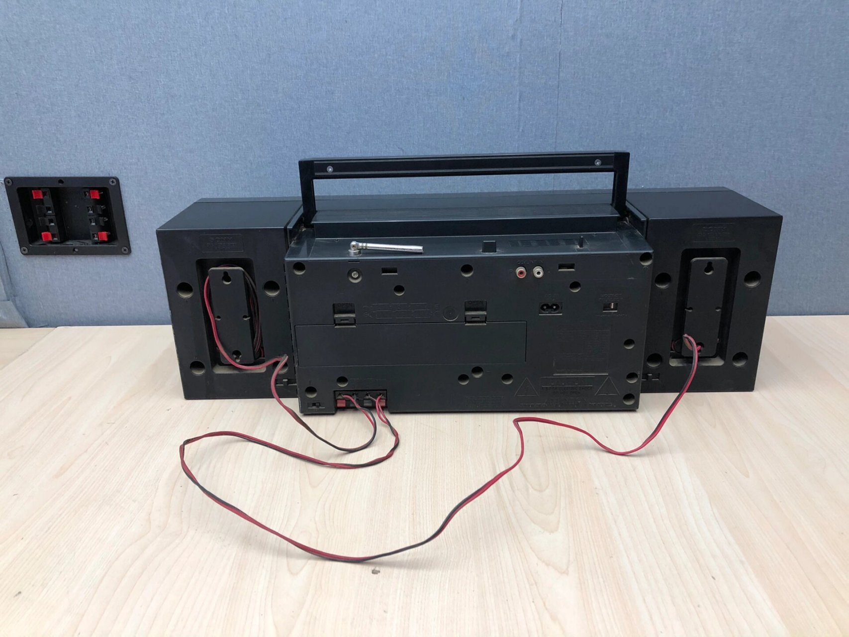 sony复古怀旧双卡磁带收录机录音机w600