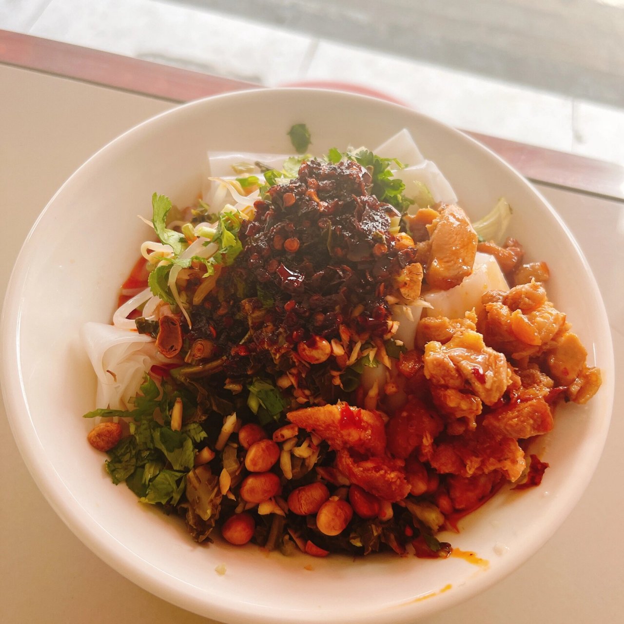 贵州美食安龙剪粉  兴义市安龙县的剪粉