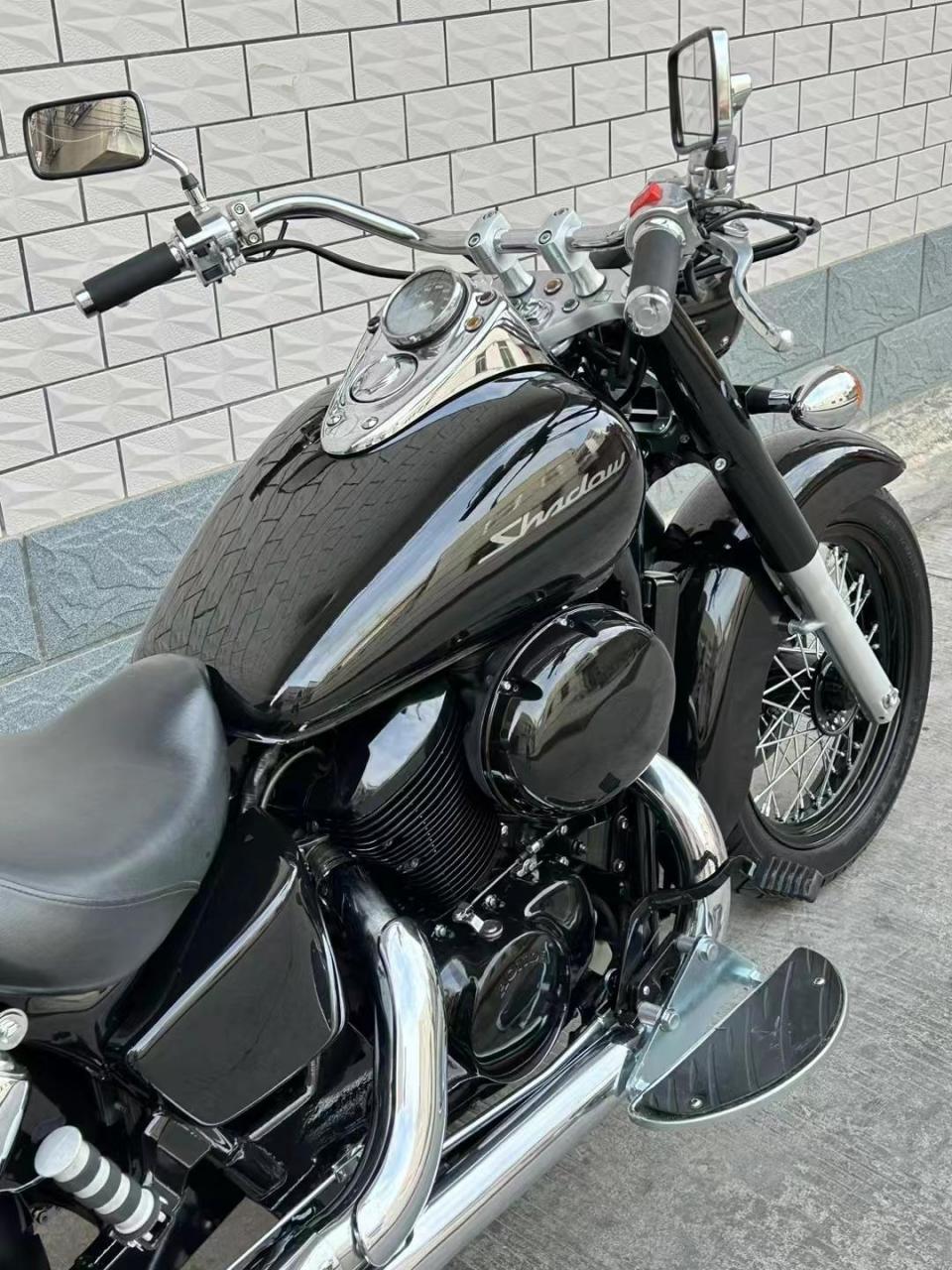 2012年本田沙都400 v型双缸水冷400cc排量 豪华版 双座位带靠背 led