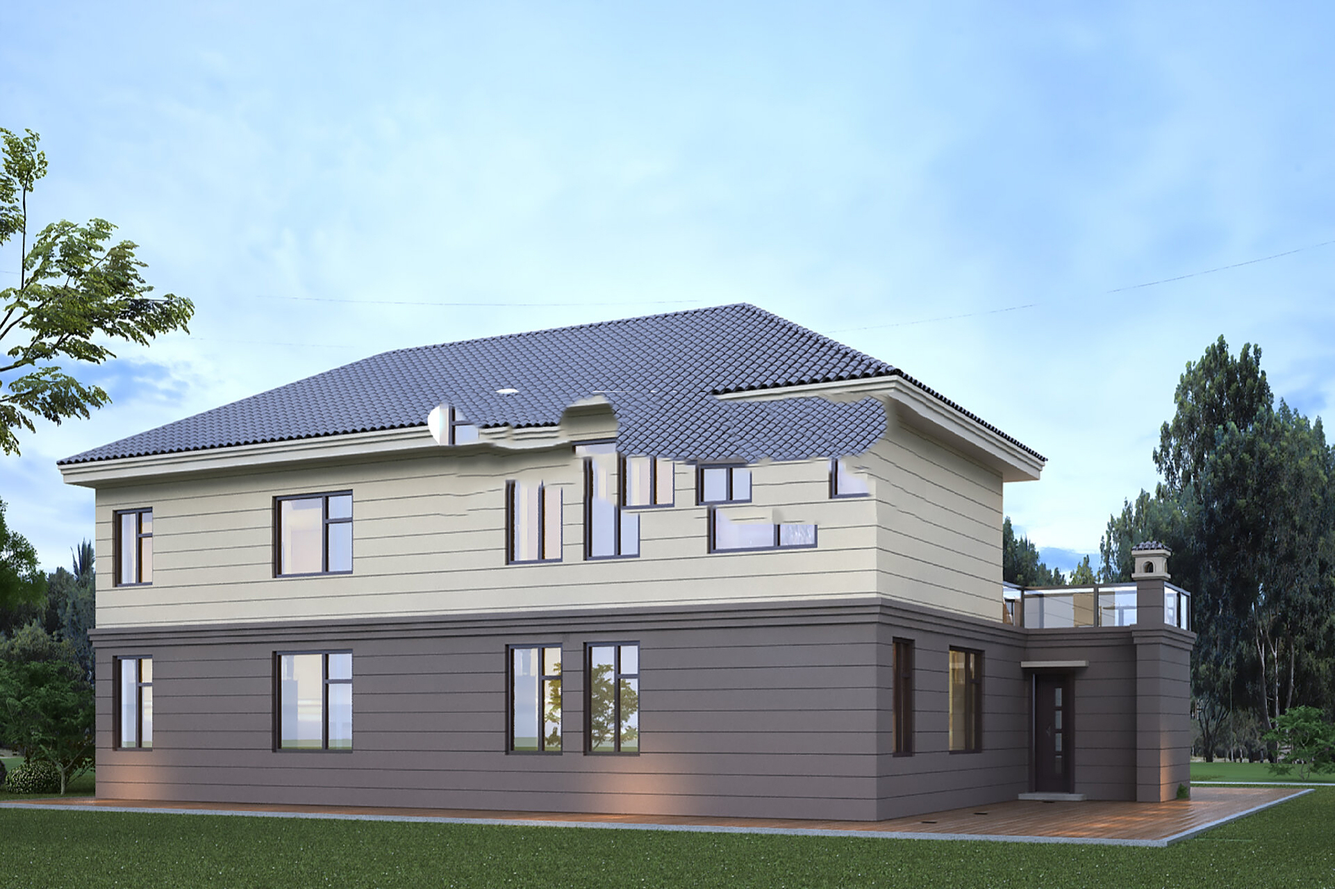 l型农村自建房,餐厨设偏房,干净卫生,好设计 🔸l型房屋真的既美观又