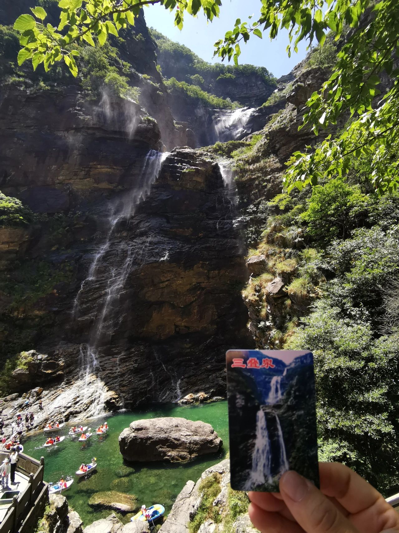庐山三叠泉不累不废腿建议(2022.8月