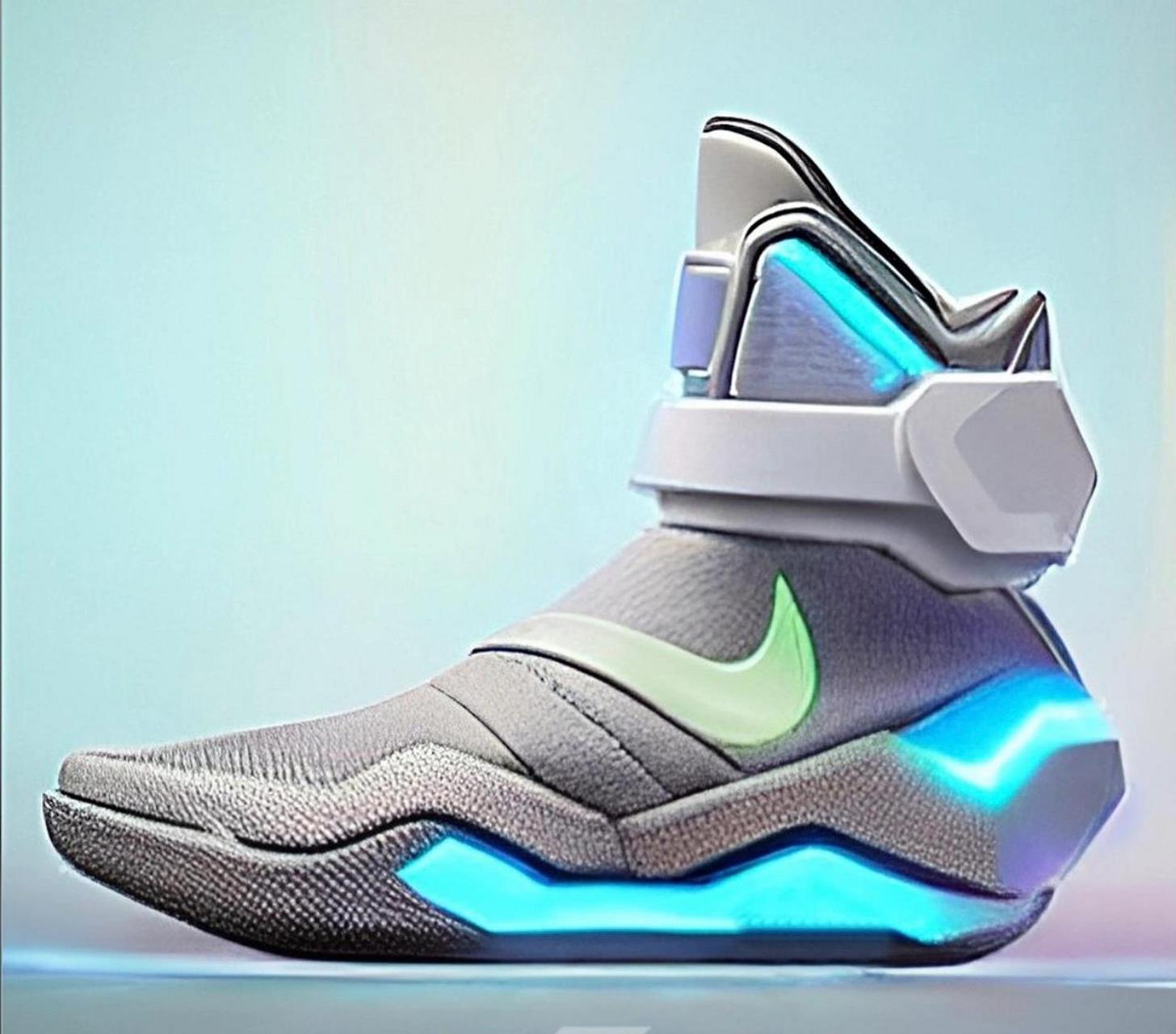 nike air mag【回到未来】ai智能延伸系列.              .