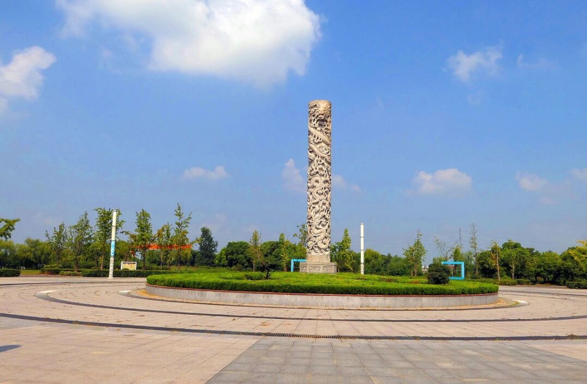 夏邑县景点 中国1312县景点——夏邑县 栗城故址 天龙湖公园 孔子还乡