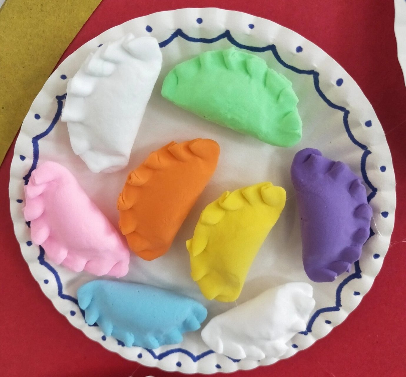 幼儿园黏土春节—年夜饭 幼儿园黏土春节—年夜饭