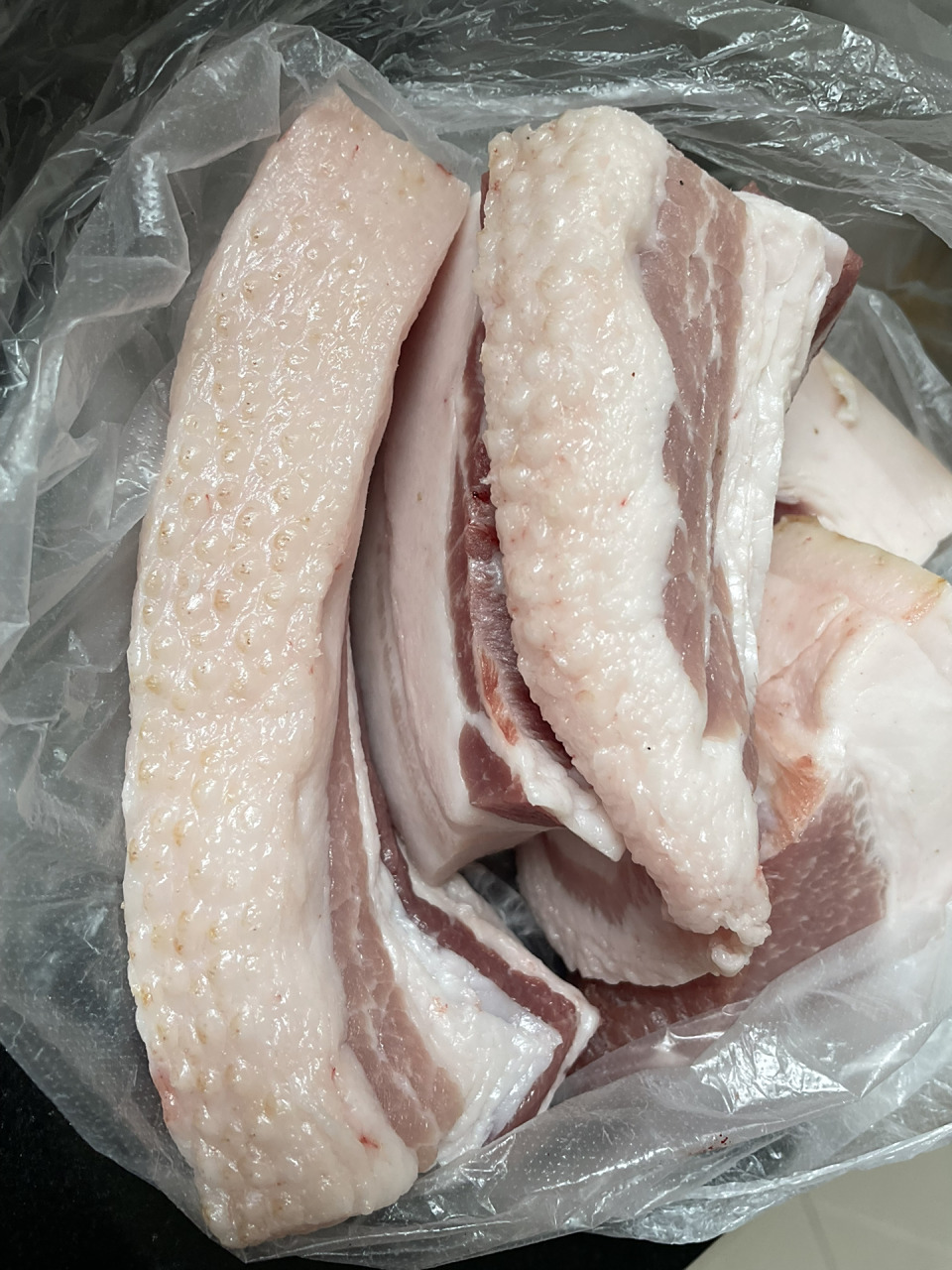 这是米猪肉吗? 这是去皮以后,有没有懂的帮忙看看0909