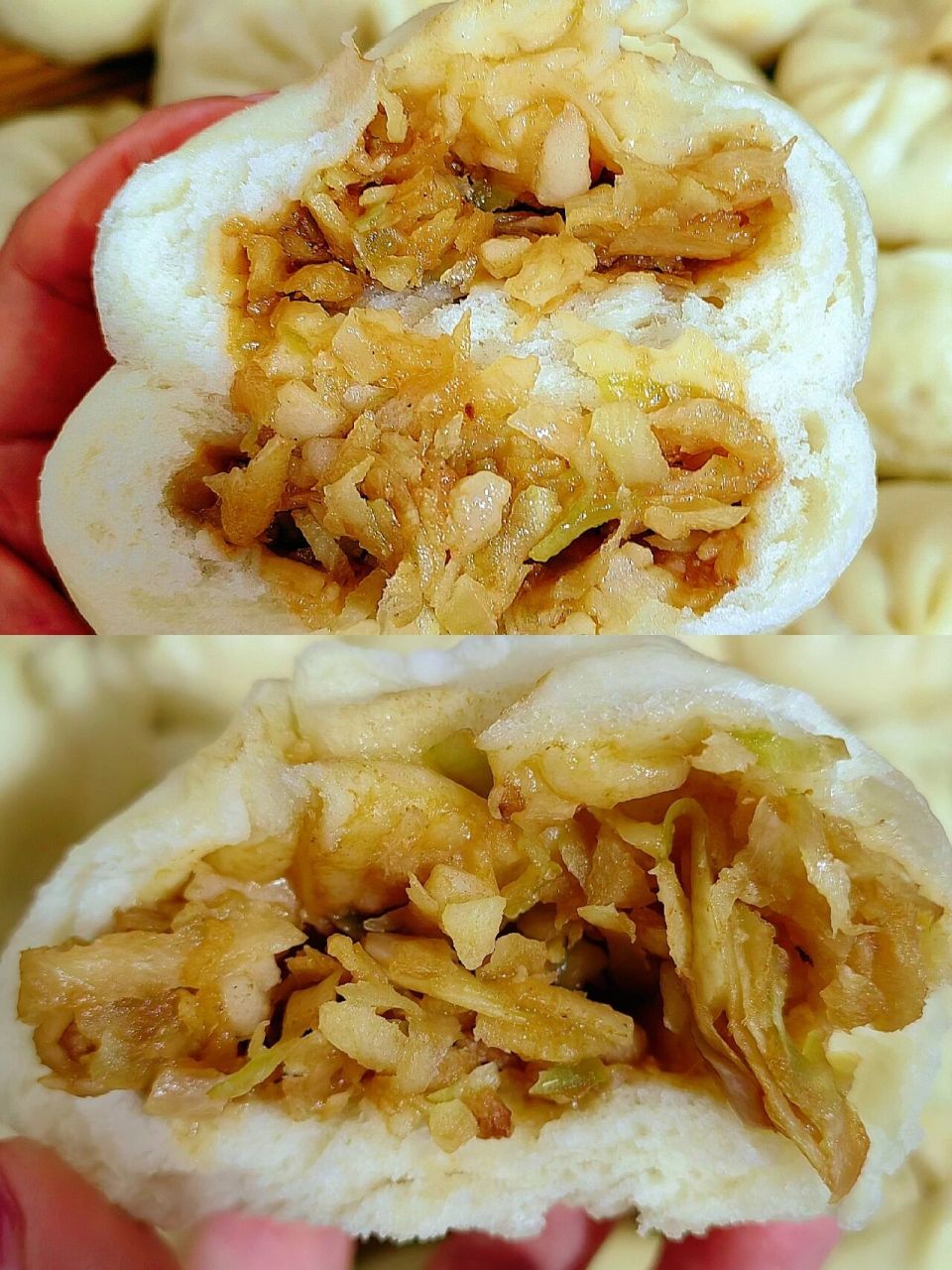 青萝卜猪肉包子,太香太好吃了!