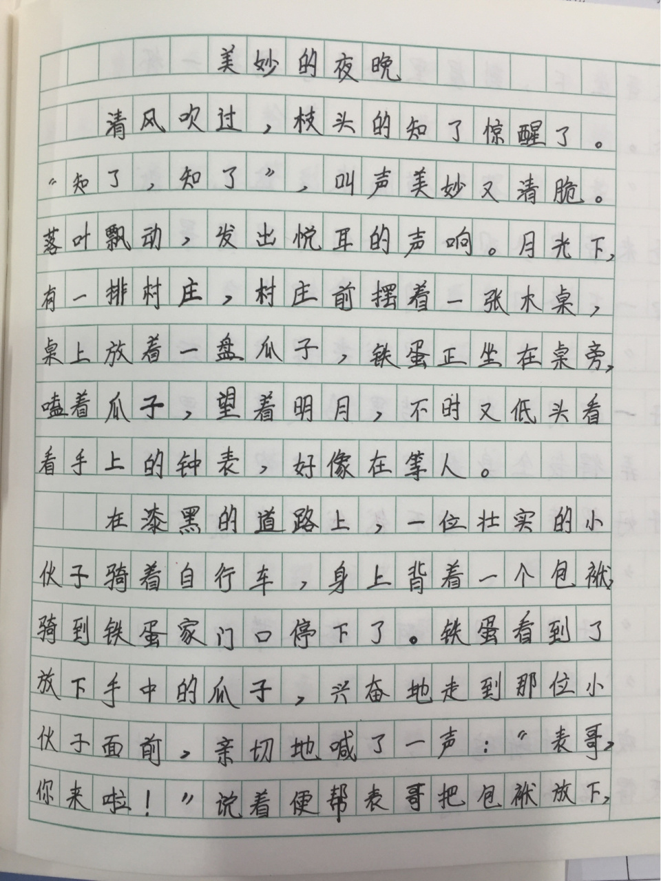 笔尖流出的故事300字图片