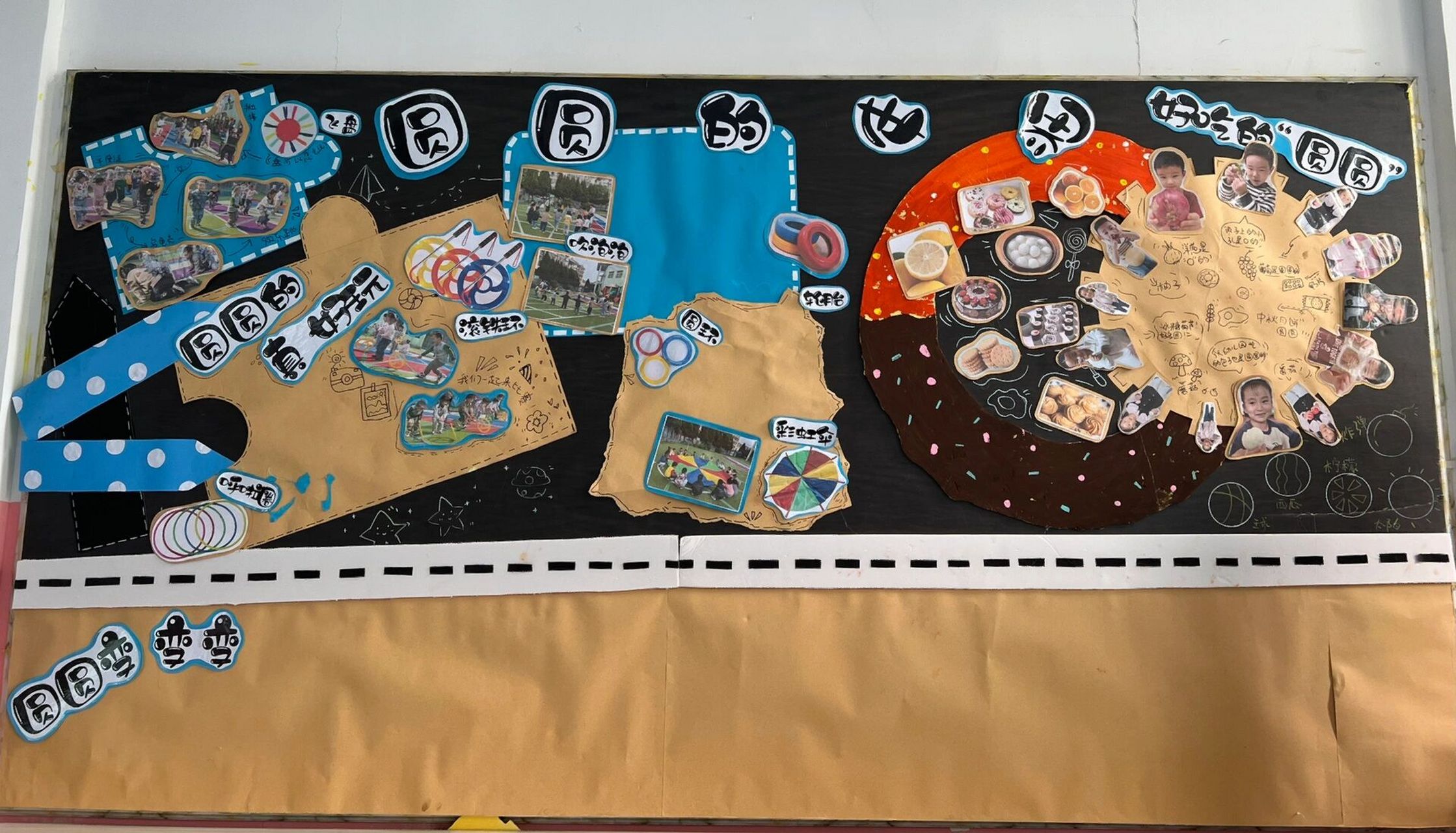 幼儿园小班班本课程 生成课程 《圆圆的世界》 未完待续