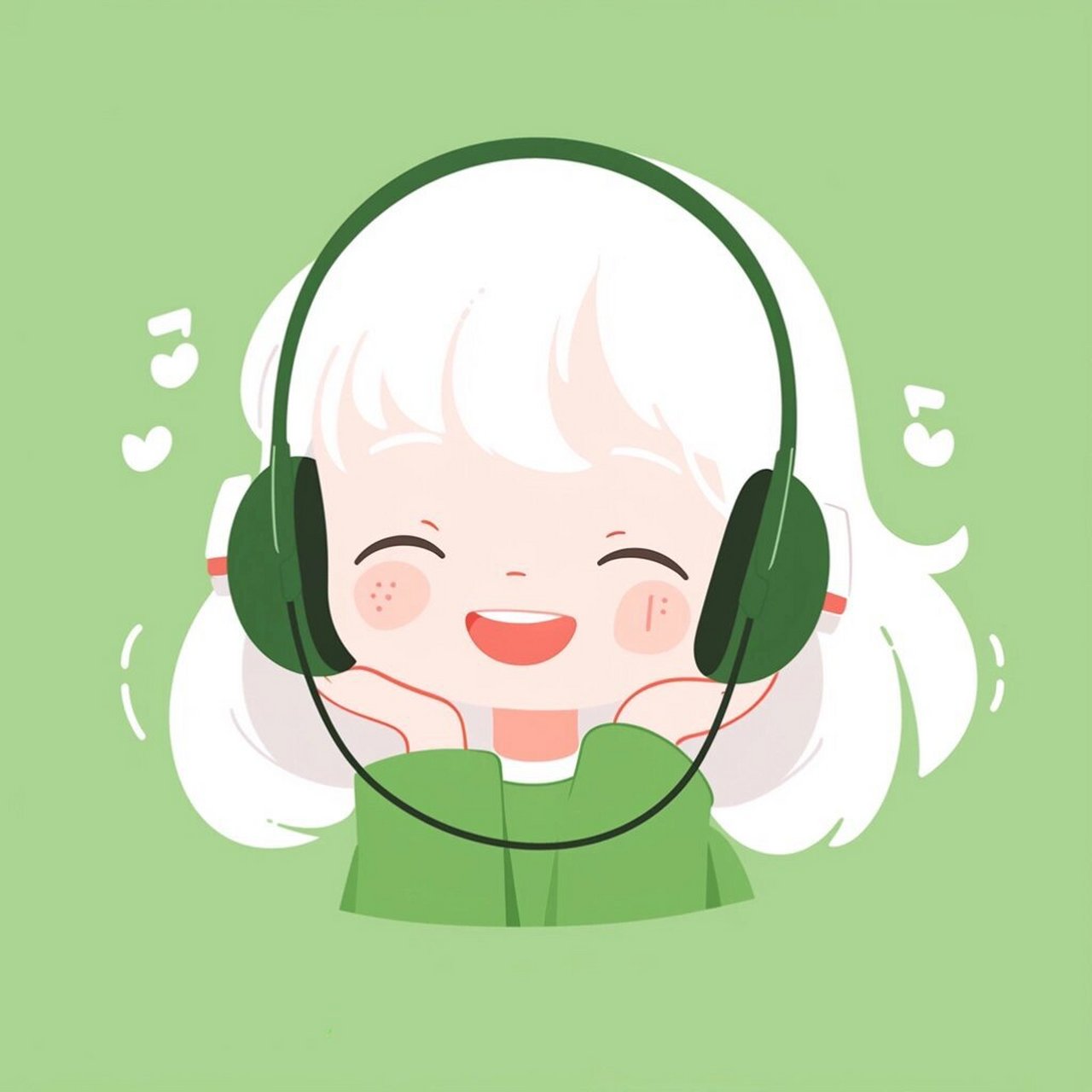 99热爱音乐的女孩 |可爱头像