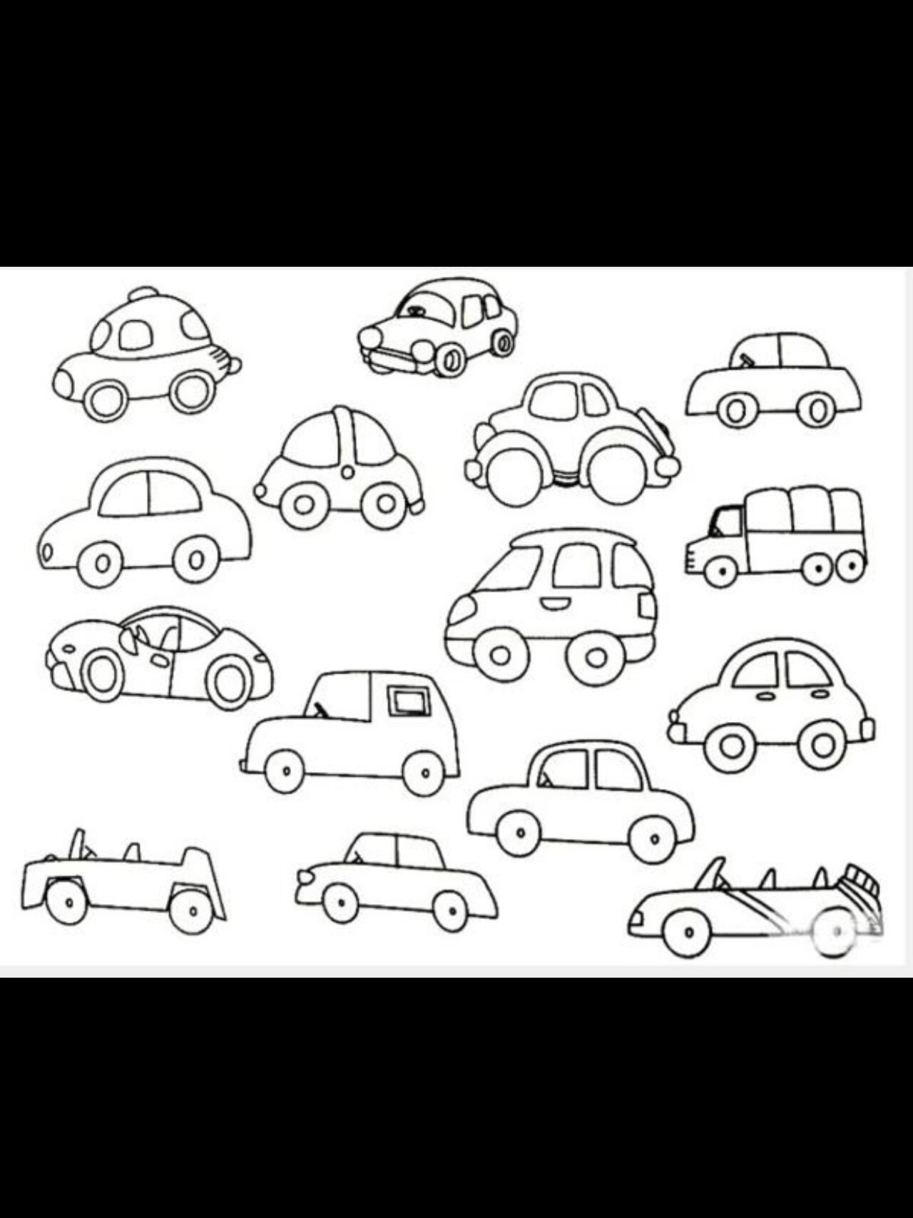 简笔画车|幼儿园