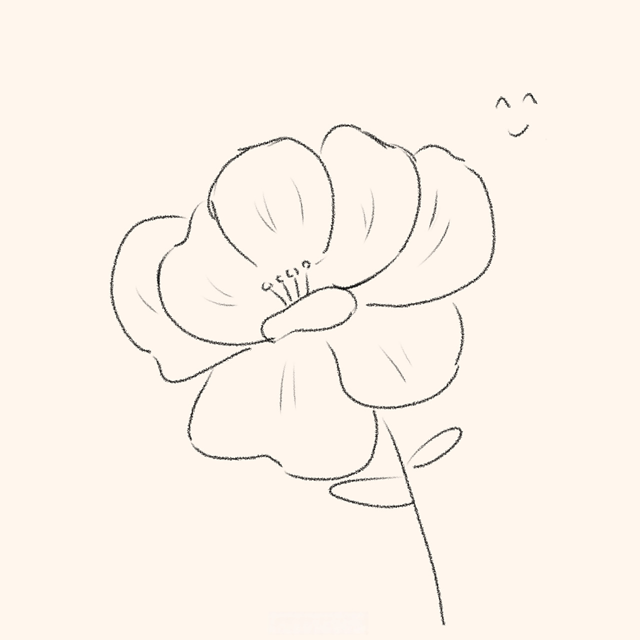 长月烬明# 画一朵山茶花送给殿下~@演员邓为