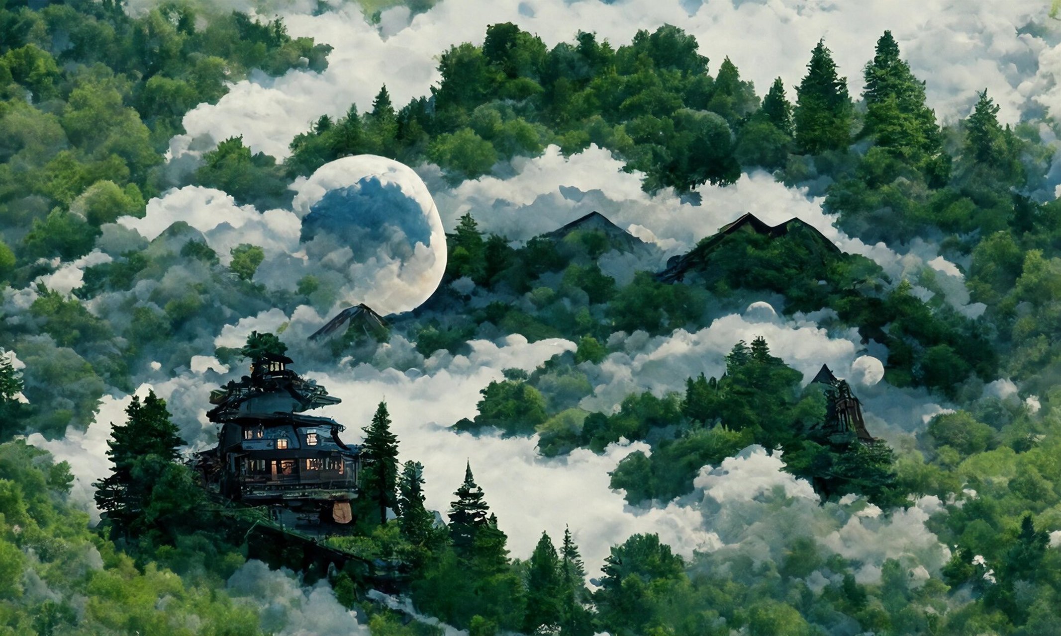 每天工作累了,就打开神仙配色壁纸养养眼…… 双月临近结束,okr赶不完