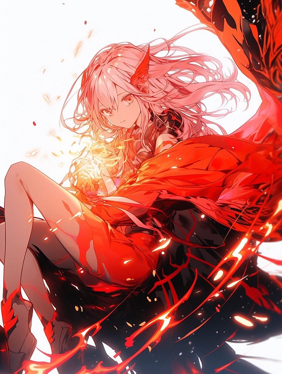 mid journey 罪恶王冠楪祈 今天这位老婆的出图率还是