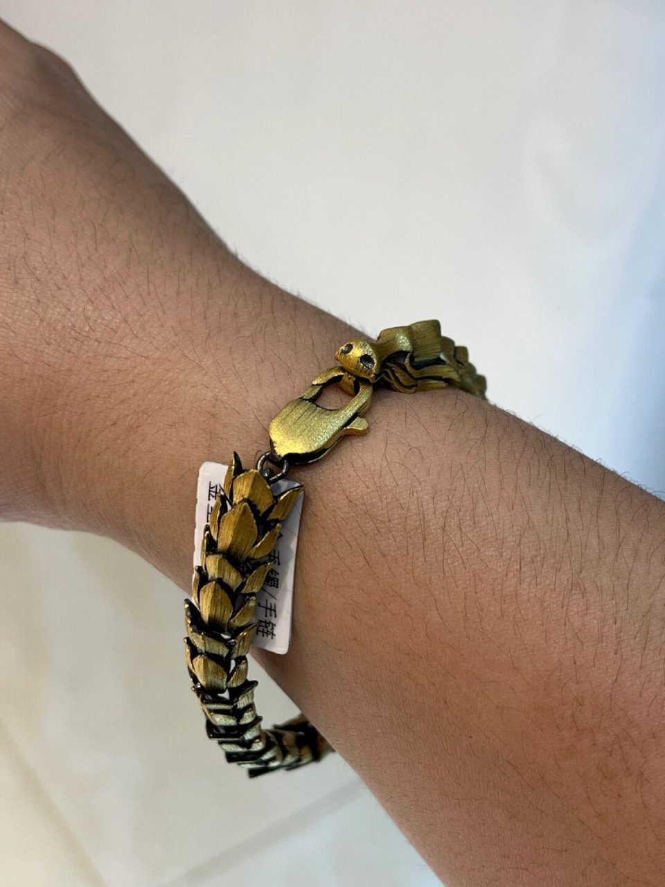 黑金无氢工艺的黄金手链,戒子 跟传统的黄金对比,真是别具一格#浪漫