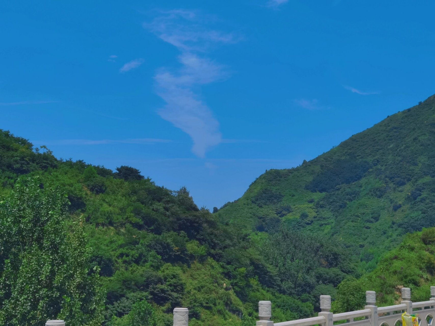 黄峪沟美景      每周一山徒步计划 逃离城市的燥热,位于长安区滦镇