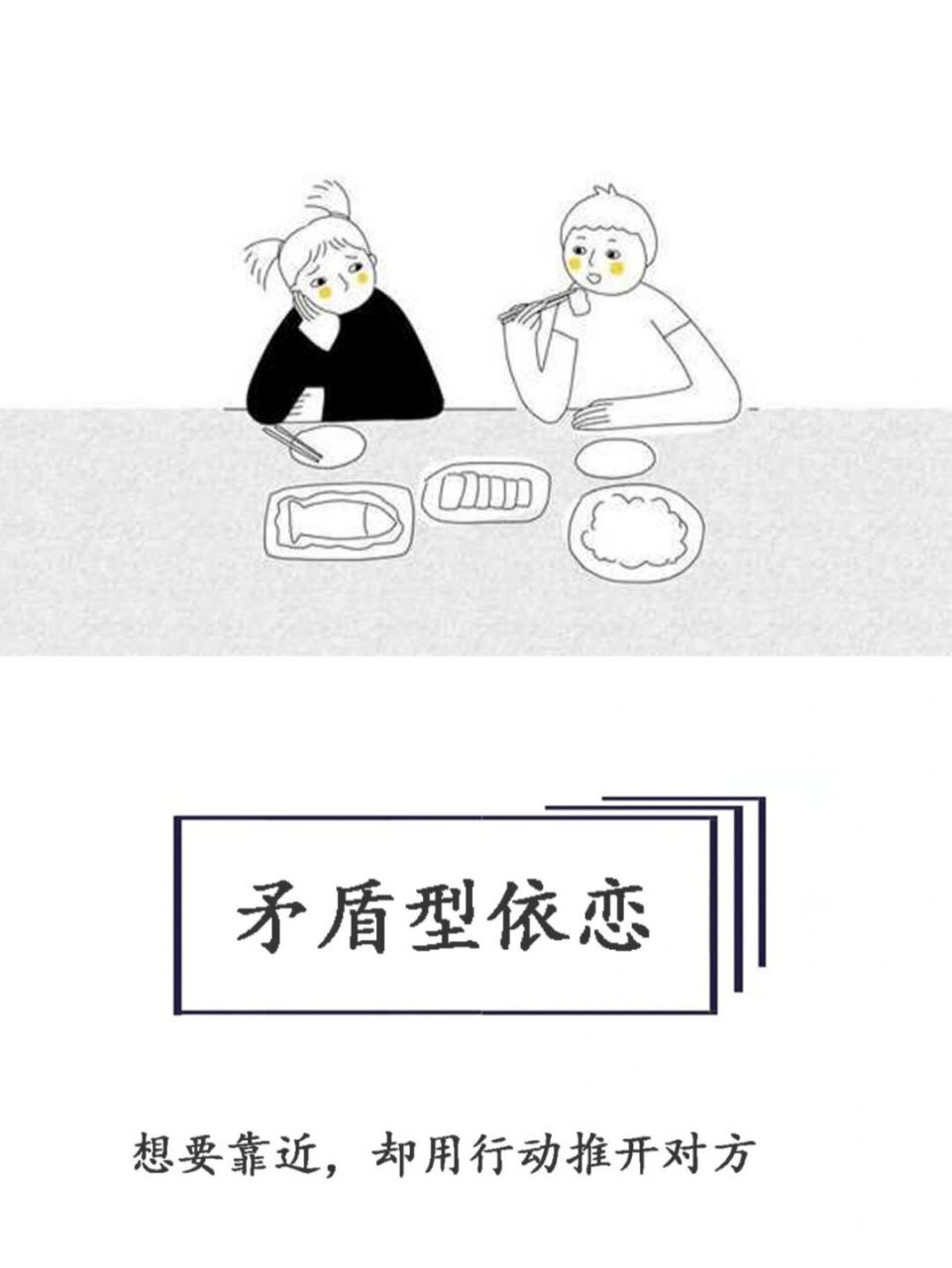 【每天学点心理学】矛盾型依恋 一,心理学中把依恋关系分为4种类型,之