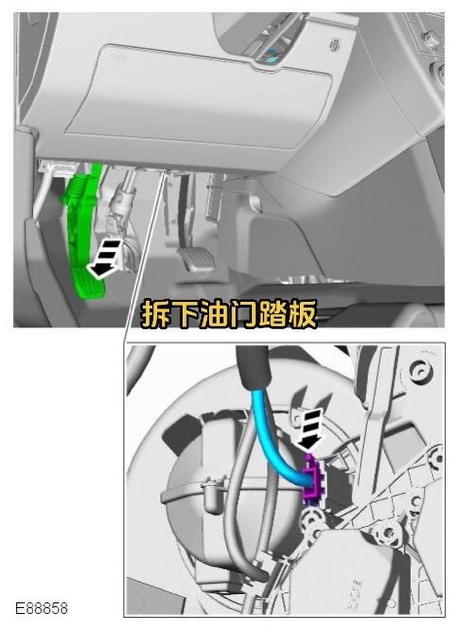 路虎揽胜鼓风机位置图图片