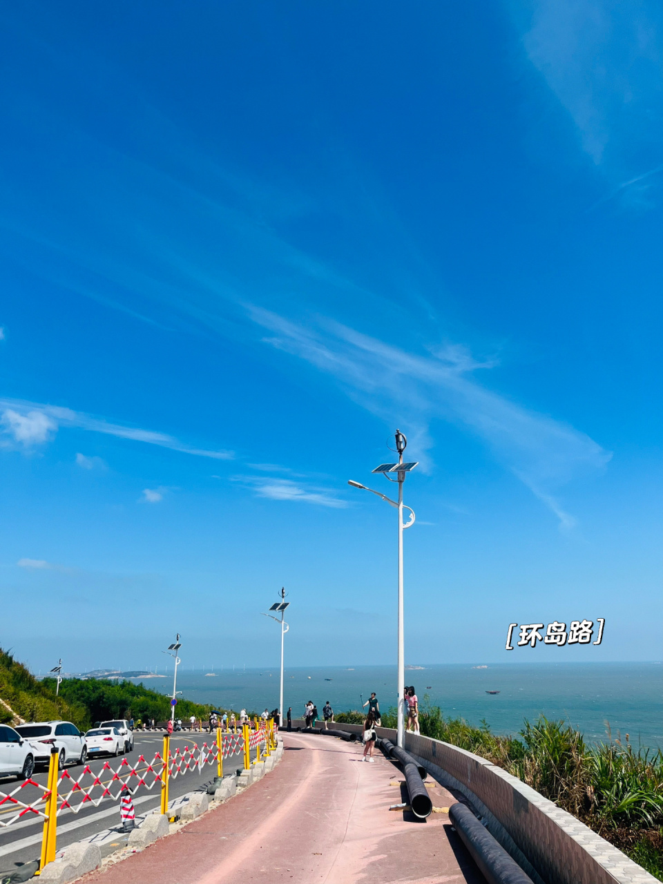 坛南湾绝对是最适合带娃的沙滩～ 去年中秋节去的平潭岛,回来的路上就