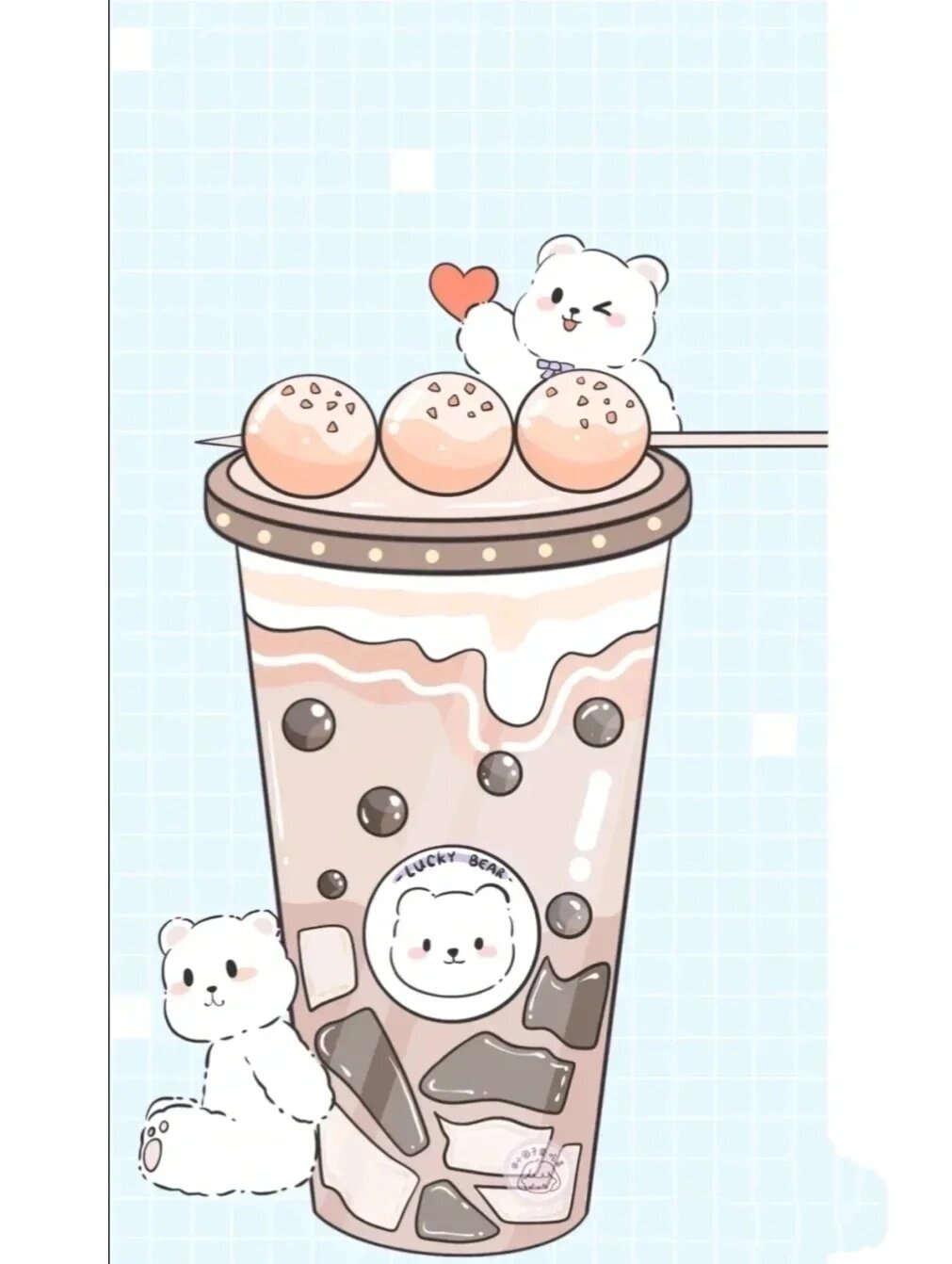奶茶壁纸来了!
