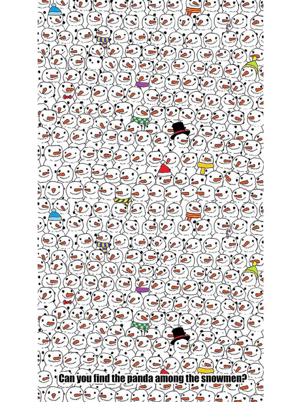 0,快来看看 20秒找到熊猫94,应该没人能比我快吧98 #考眼力#02