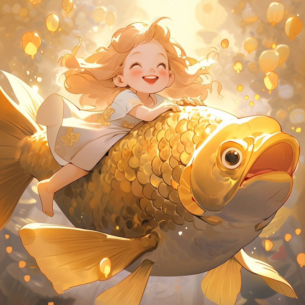 上岸头像 | 锦鲤附体 所愿皆所得