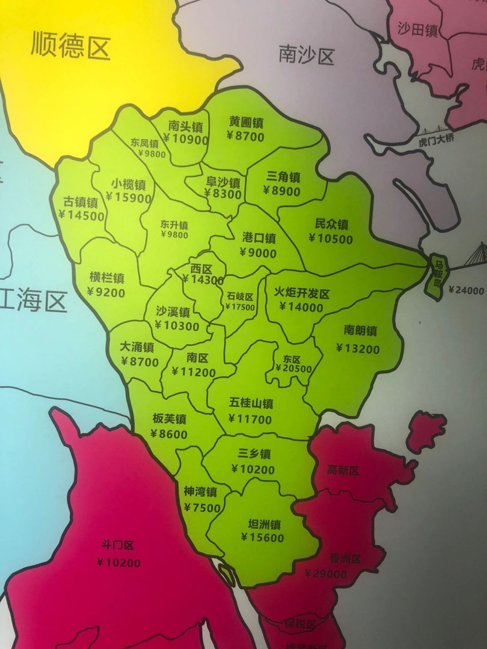 良心整理 北部片区(三角,阜沙,黄圃,南头,古镇,东凤,小揽东升,横栏)