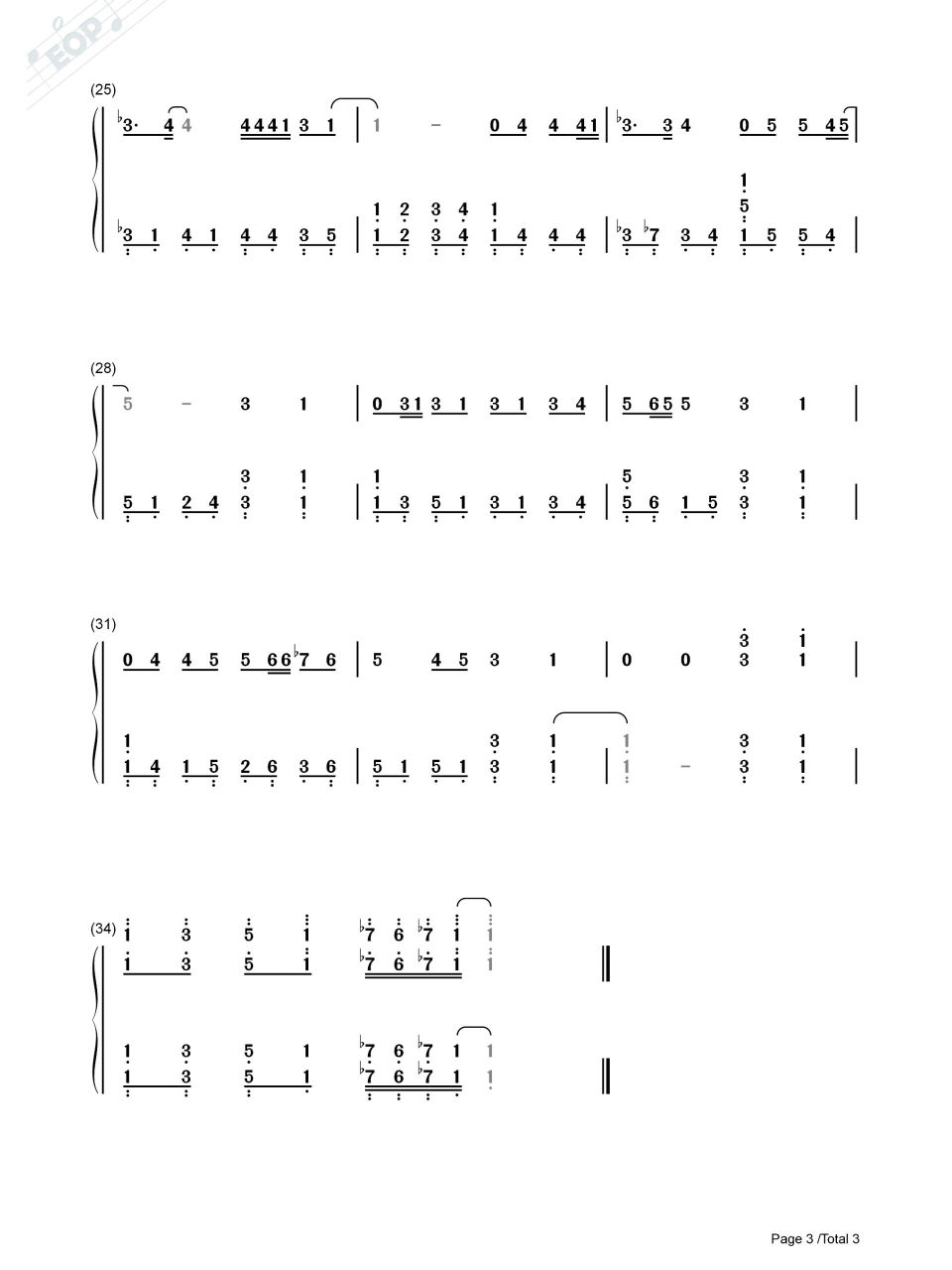 《大耳朵图图》简谱
