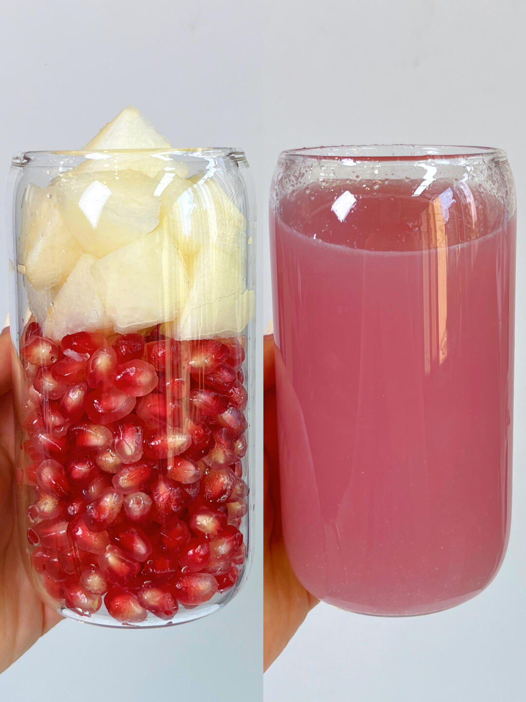 吃石榴的季节,当然要做一杯石榴汁啦!