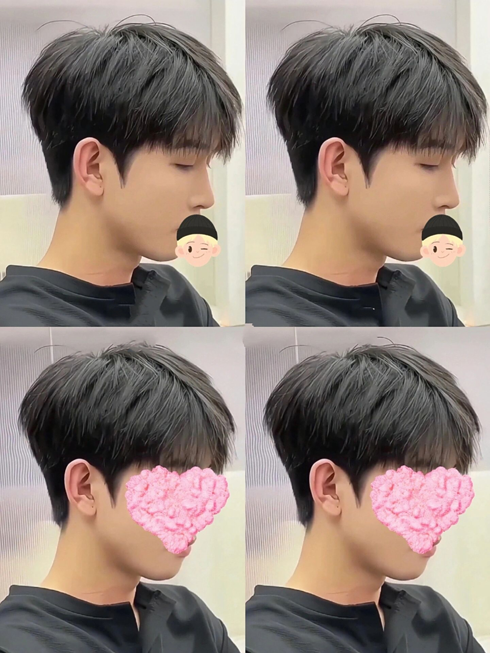 男生夏季清爽干净短微分 微分碎盖发型教程来啦!