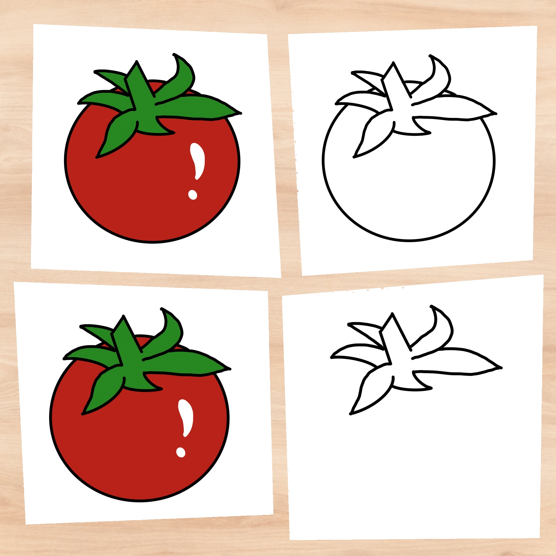 番茄简笔画教程102